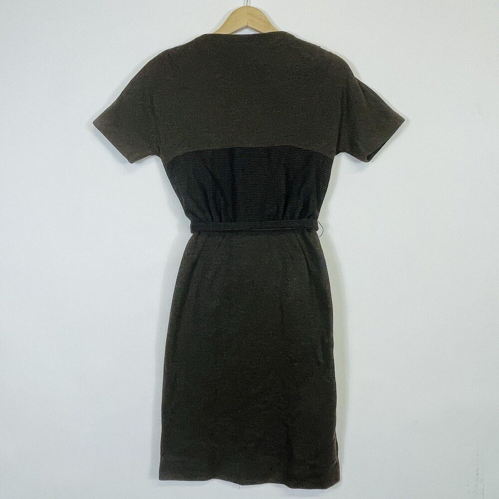 Vintage Marie Phillips Womens
XS 2 Dress Flat Knits Brown
Worsted Wool Size 2